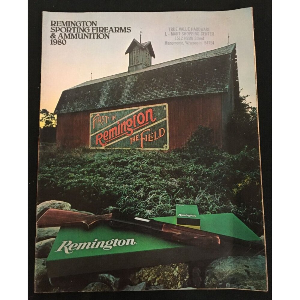 Remington Sporting Firearms and Ammunition 1980 Catalog VINTAGE